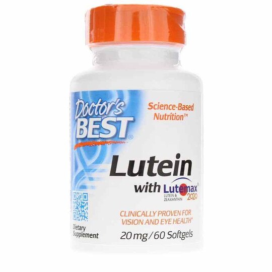 Lutein with Lutemax 20 Mg, DRB